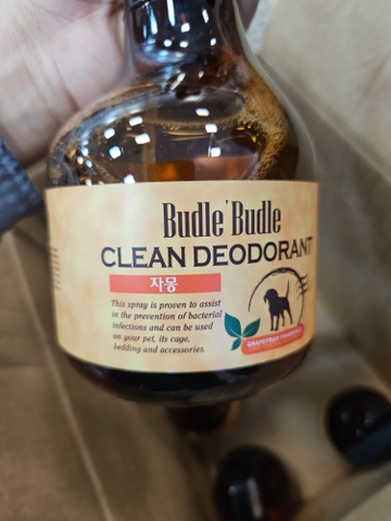 Xịt khử mùi dưỡng lông Budle'budle