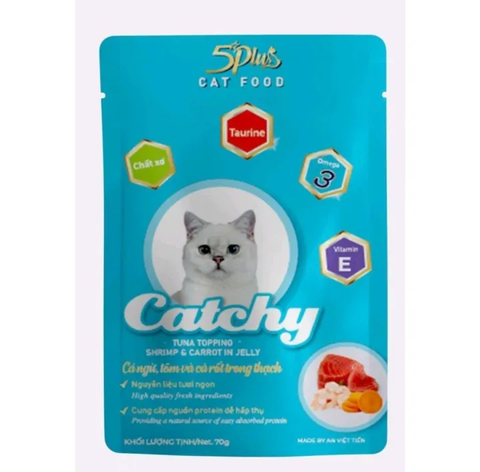 70g - Gói Pate Catchy 5Plus