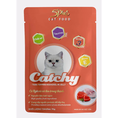 70g - Gói Pate Catchy 5Plus