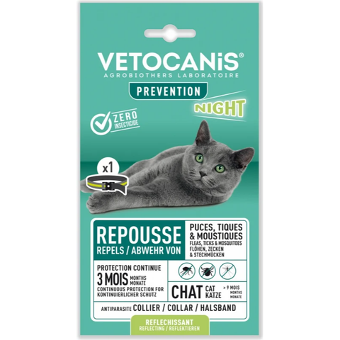Vòng Vetocanis CHAT ngừa ve rận Mèo Lớn