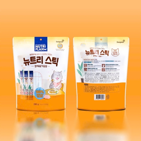 Súp thưởng Nutri Plan Stick cho Mèo