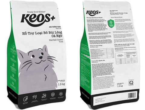 Hạt Keos+ Hairball Búi Lông cho Mèo