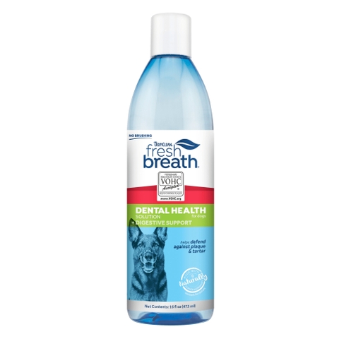 Certified Wellness Collection Dental Health Fresh Breath Tropiclean - Nước vệ sinh răng miệng cho Chó Tropiclean