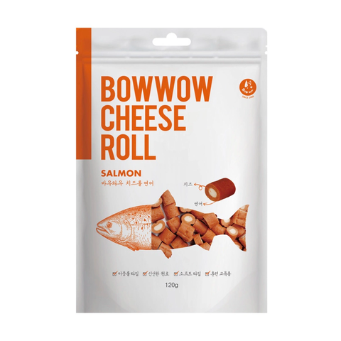 Salmon Cheese Roll Bowwow - Phomai cuộn Cá hồi Bowwow