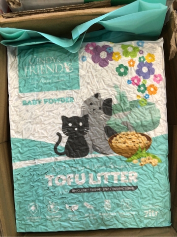 7L Cát đậu Cindy & Friend hạt dài cho mèo