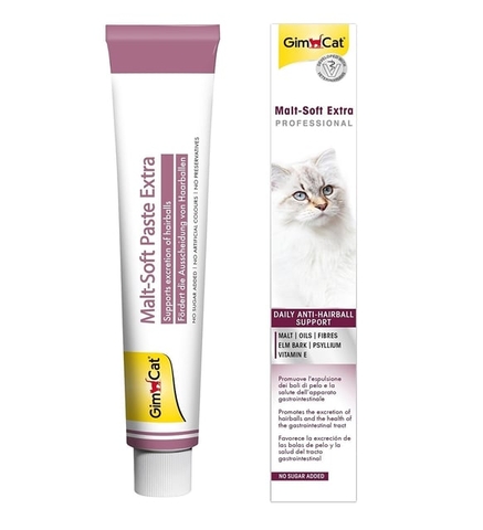 Gel Malt-Soft Extra Professional Gimcat Tiêu búi lông cho Mèo