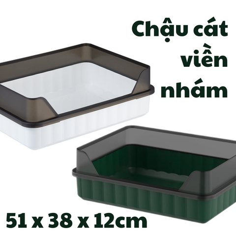 Chậu cát viền nhám