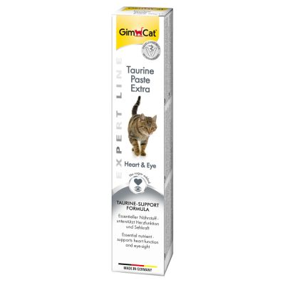 50g Taurine Paste Extra Heart & Eye - Gel Gimcat cho Mèo Bổ sung Taurine hỗ trợ thị lực và chắc năng tim mạch