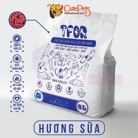 Cát Đậu Phụ TFOR cho Mèo