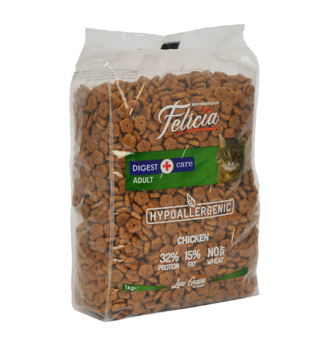 Hạt Felicia Digest Adult Cat Chicken Hỗ trợ tiêu hóa cho mèo