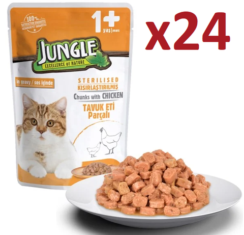 Gói 100gr - Pate Jungle cho Mèo