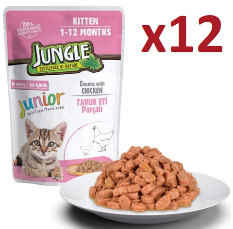 Gói 100gr - Pate Jungle cho Mèo