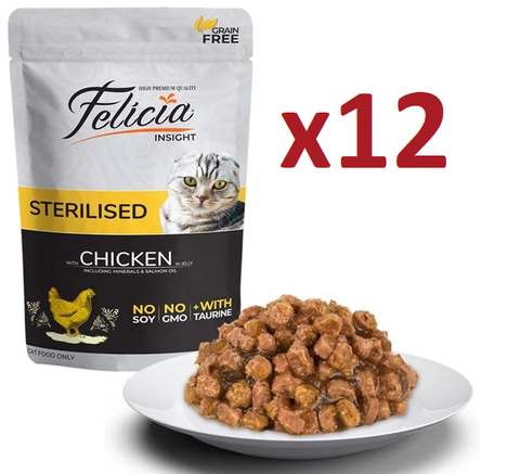 85gr Pate gói Felicia cho Mèo