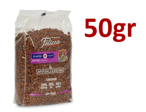 Hạt Felicia Kitten Chicken cho mèo mẹ mèo con vị Gà