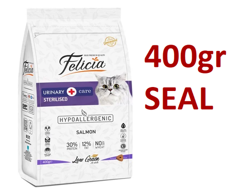 Hạt Felicia Urinary Sterilised Cat Salmon Hỗ trợ tiết niệu cho mèo triệt sản