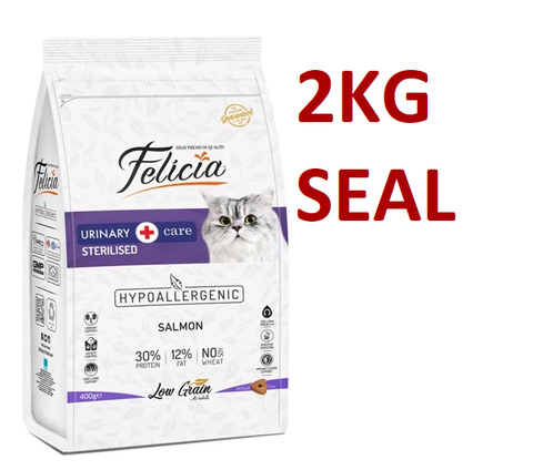 Hạt Felicia Urinary Sterilised Cat Salmon Hỗ trợ tiết niệu cho mèo triệt sản