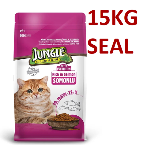 Hạt Jungle Sterilised Salmon cho mèo triệt sản