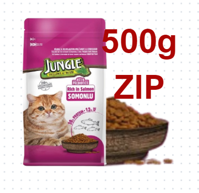 Hạt Jungle Sterilised Salmon cho mèo triệt sản