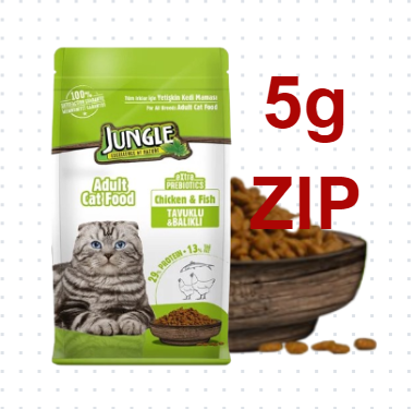Hạt Jungle Adult Cat Chicken & Fish cho mèo