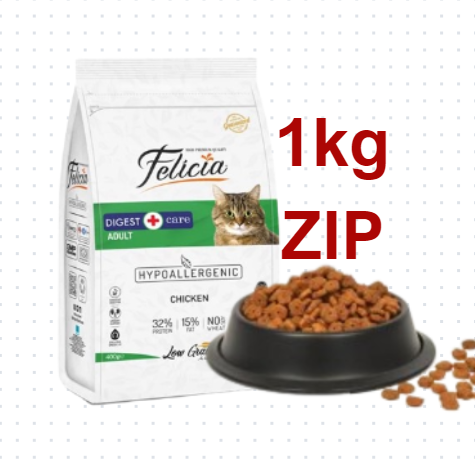 Hạt Felicia Digest Adult Cat Chicken Hỗ trợ tiêu hóa cho mèo