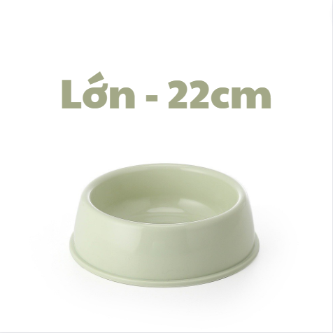 Bát nhựa đơn B2 cho Chó Mèo