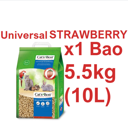 Cát gỗ Universal Cat's Best - CÁT MÈO VỆ SINH HỮU CƠ VÓN CỤC KHỬ MÙI VÀ VI TRÙNG CAT'S BEST UNIVERSAL