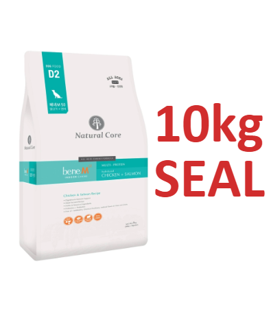 Hạt D2 M50 CHÓ Natural Core - THỨC ĂN CHO CHÓ THỊT GÀ & CÁ HỒI