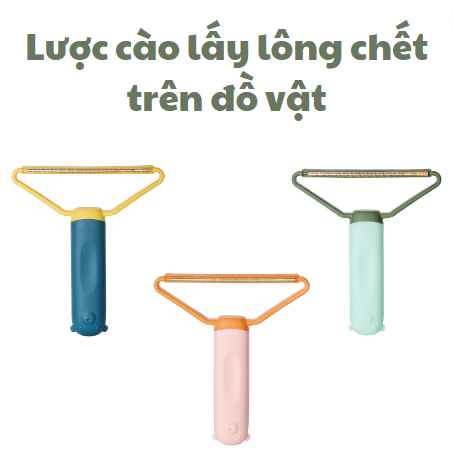 Lược cào lấy lông Chó Mèo trên đồ vật