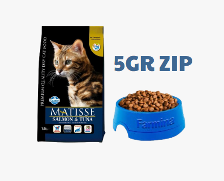 Hạt Indoor Farmina Matisse cho Mèo trưởng thành Tuna Salmon , Chicken Rice