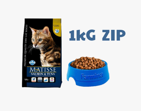 Hạt Indoor Farmina Matisse cho Mèo trưởng thành Tuna Salmon , Chicken Rice