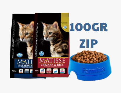 Hạt Indoor Farmina Matisse cho Mèo trưởng thành Tuna Salmon , Chicken Rice