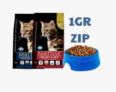 Hạt Indoor Farmina Matisse cho Mèo trưởng thành Tuna Salmon , Chicken Rice