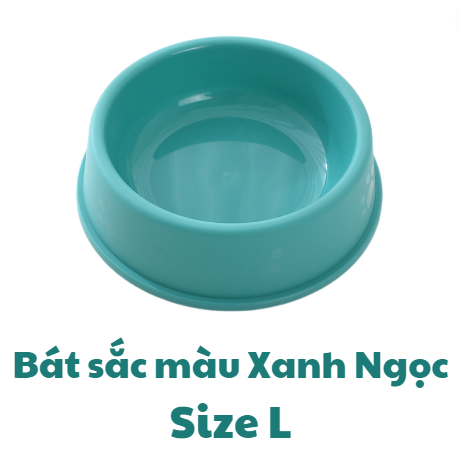 Bát nhựa sắc màu in hình chân Pet