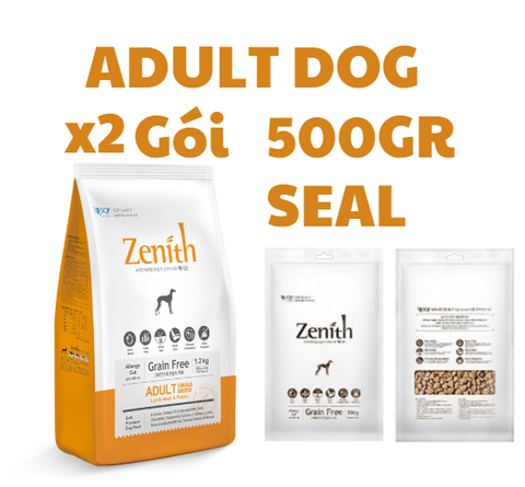 Zenith Adult Dog - THỨC ĂN HẠT MỀM CHÓ TRƯỞNG THÀNH ZENITH ADULT