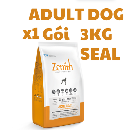 Zenith Adult Dog - THỨC ĂN HẠT MỀM CHÓ TRƯỞNG THÀNH ZENITH ADULT