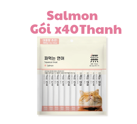 Súp thưởng Margin Gà Cá Hồi - XỐT THỊT THẬT CHO MÈO MUMARGIN