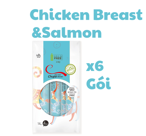 XỐT THỊT THẬT CHO MÈO CHUPA CREAMY