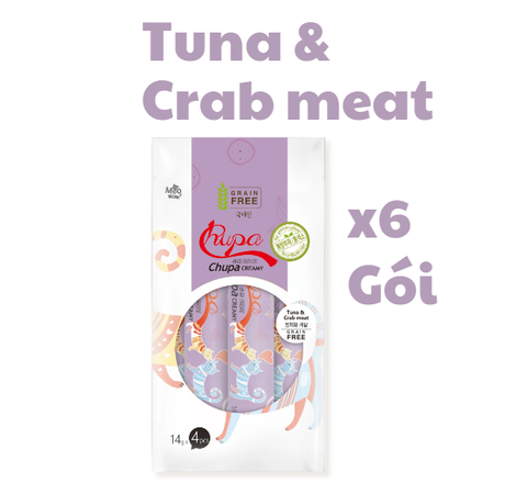 XỐT THỊT THẬT CHO MÈO CHUPA CREAMY