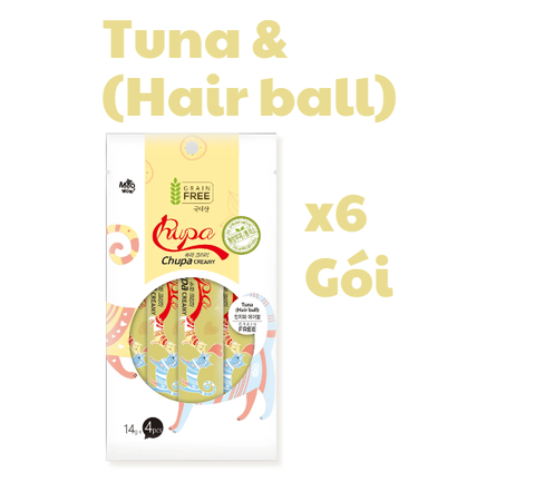 XỐT THỊT THẬT CHO MÈO CHUPA CREAMY