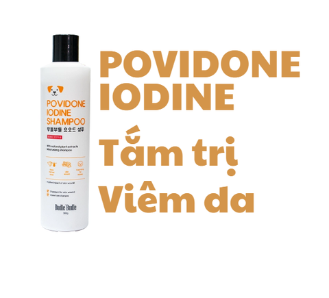 SỮA TẮM TRỊ VIÊM DA CHO CHÓ BUDLE'BUDLE - POVIDONE IODINE SHAMPOO