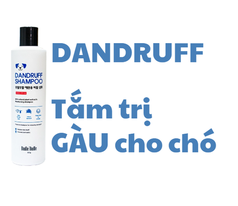 SỮA TẮM TRỊ GÀU CHO CHÓ BUDLE'BUDLE - DANDRUFF SHAMPOO
