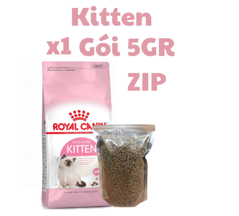 Hạt Kitten 36 Royal Canin dành cho mèo con từ 4 - 12 tháng tuổi
