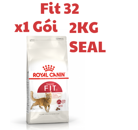 Hạt Fit 32 Royal Canin cho Mèo trưởng thành trên 12 tháng vận động thường xuyên