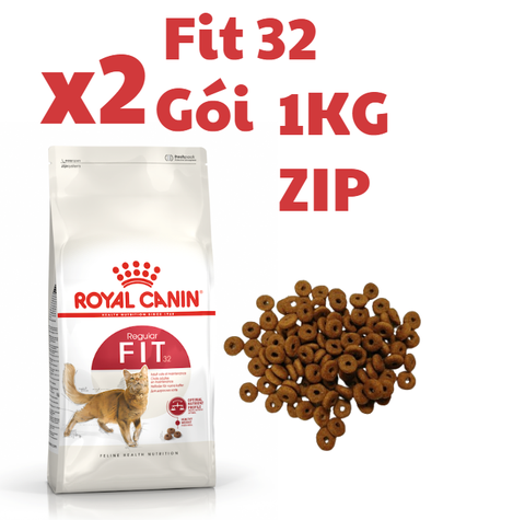 Hạt Fit 32 Royal Canin cho Mèo trưởng thành trên 12 tháng vận động thường xuyên