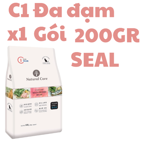Đa đạm C1 Mèo Natural Core - THỨC ĂN ĐA ĐẠM CHO MÈO ECO C1