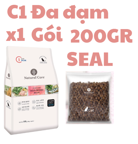 Đa đạm C1 Mèo Natural Core - THỨC ĂN ĐA ĐẠM CHO MÈO ECO C1