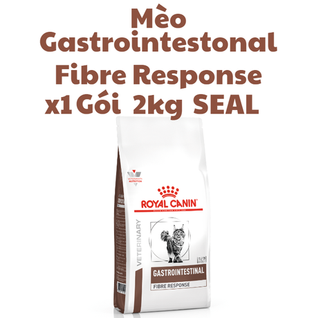 Hạt GASTROINTESTINAL/FIBRE RESPONSE ROYAL CANIN tiêu hóa <tiêu chảy/táo bón> cho Mèo 2KG