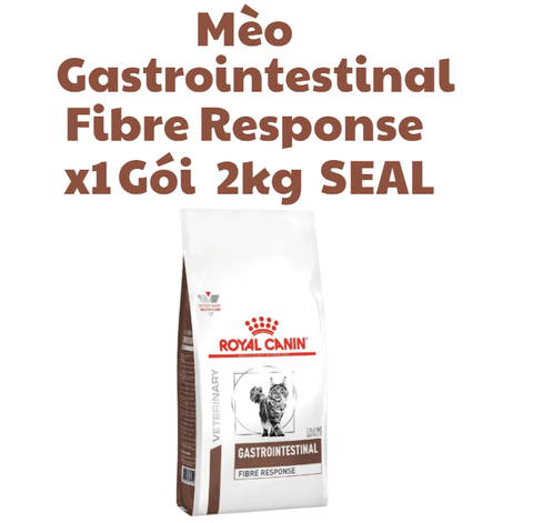 Hạt GASTROINTESTINAL/FIBRE RESPONSE ROYAL CANIN tiêu hóa <tiêu chảy/táo bón> cho Mèo 2KG