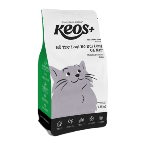 Hạt Keos+ Hairball Búi Lông cho Mèo