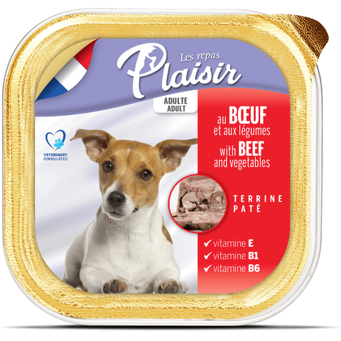 Pate Plaisir hộp 150gr cho Chó